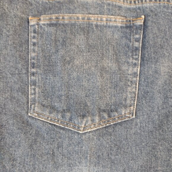 Men’s Wrangler Regular Fit Blue Jeans – Size 50x29 - Picture 10 of 11